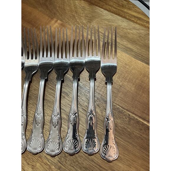 Wallace Stainless 18/10 China Dinner Forks Set 10..(DD2) - Picture 2 of 4